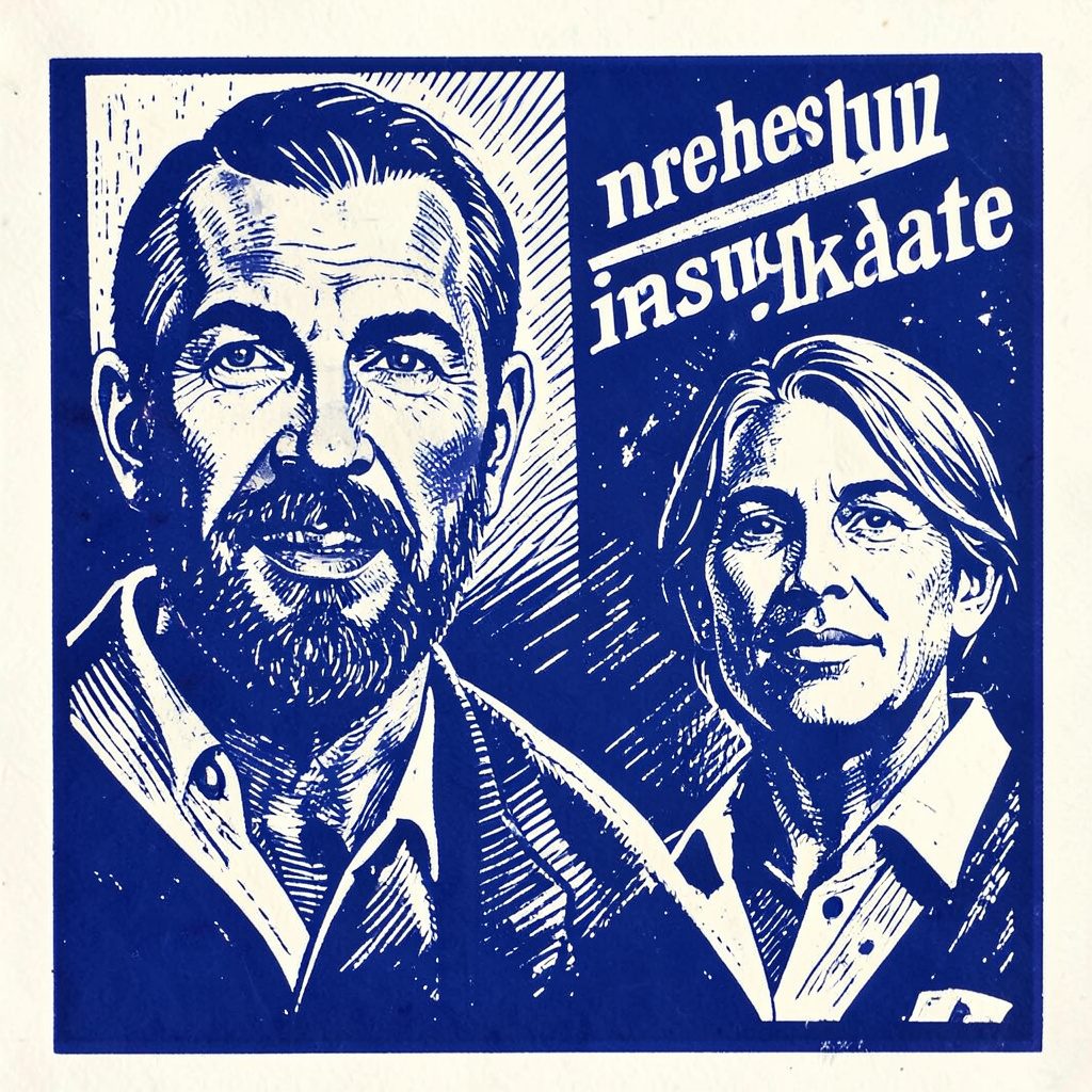 Illustration referencing renowned international scholars associated with the publishing house, in muted formal tones